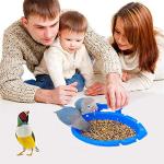 Hanging Bird Bath Bowl for Parrots and Budgies