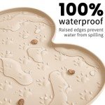 Dog Food Mat - Waterproof Pet Placemat