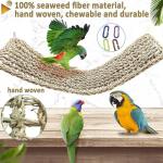 Natural Seagrass Mat for Birds and Small Pets