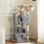 Multi-Level Cat Tree Tower with Scratching Post