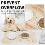 Dog Food Mat - Waterproof Pet Placemat