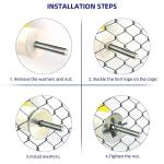 Bird Bungee Climbing Swing - Colorful Parakeet Rope Perch (23.6 Inches)