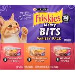 Friskies Wet Cat Food, Meaty BitsVariety Pack, (24) 5.5 Oz Cans