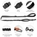 Heavy Duty Bungee Dog Leash with Padded Handles