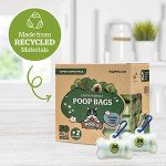 50 Roll Dog Poop Bags with 2 Dispensers
