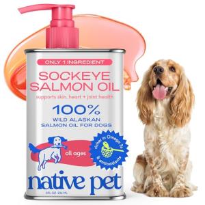Native Pet Salmon Oil for Dogs and Cats