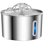 Stainless Steel Cat Water Fountain with Filters