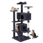 DUMOS 54-Inch Multi-Level Cat Tree Tower