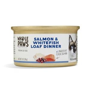 Whole Paws Salmon & Whitefish Cat Food Loaf