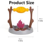 Cat BBQ Treat Dispensing Toy and Feeder