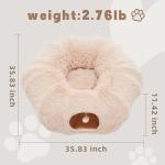 KMFurnila Cat Tunnel Bed and Playground Toy