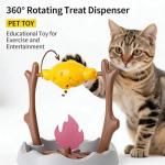 Cat BBQ Treat Dispensing Toy and Feeder