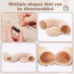 KMFurnila Cat Tunnel Bed and Playground Toy