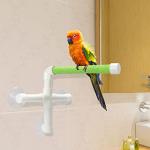 Bird Shower Perch with Suction Cup for Windows