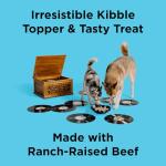 BIXBI Liberty Beef Freeze-Dried Dog Food Topper