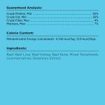 BIXBI Liberty Beef Freeze-Dried Dog Food Topper