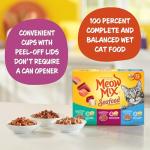 Meow Mix Seafood Favorites Wet Cat Food Pack