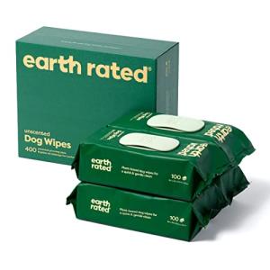 Earth Rated Hypoallergenic Pet Wipes for Dogs and Cats