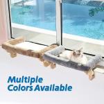 Cat Window Perch with Bolster for Large Cats