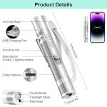 USB Rechargeable Cat Toy with 3 Light Modes