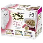Fancy Feast Grilled Poultry & Beef Cat Food Variety