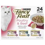 Fancy Feast Grilled Poultry & Beef Cat Food Variety