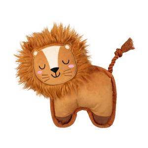 Fringe Studio Tough Plush Lion Dog Toy