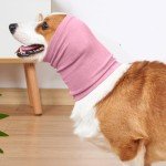 Dog Calming Hoodie and Ear Wraps for Anxiety