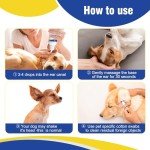 Ear Cleaning Solution for Dogs and Cats