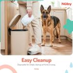 Nuby Pets Male Dog Wraps, Absorbent & Leak-Resistant
