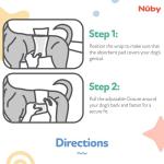 Nuby Pets Male Dog Wraps, Absorbent & Leak-Resistant