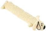 Soft Yellow Loofa Dog Plush Toy