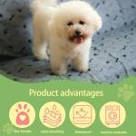 Washable Heavy Absorbency Dog Pee Pads – 2 Pack