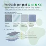 Washable Heavy Absorbency Dog Pee Pads – 2 Pack
