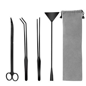 4-in-1 Stainless Steel Aquascaping Tool Kit