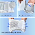 Male Dog Wraps, 50 Count, Small Size