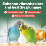 Aloe Vera Bird Spray - 8.5oz Non-Toxic Care