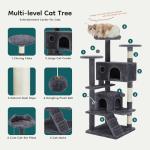 DUMOS 54-inch Multi-Level Cat Tree Tower