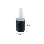 AQUANEAT 12-Pack Aquarium Air Stones - 0.6 Inch