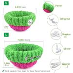 KATUMO Small Bird Nest for Parrots and Budgies