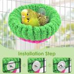 KATUMO Small Bird Nest for Parrots and Budgies
