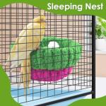KATUMO Small Bird Nest for Parrots and Budgies