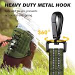 WINGOIN Heavy Duty Dog Leash with Handles, Green