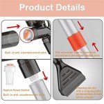 Upgraded Fish Tank Gravel Cleaner with Long Nozzle