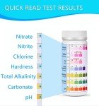 7-in-1 Aquarium Test Strips Kit - 100 Count