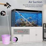 Upgraded Fish Tank Gravel Cleaner with Long Nozzle