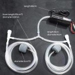 Portable USB Aquarium Air Pump with Hoses & Stones