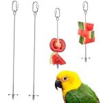 Stainless Steel Bird Food Holder - 2 Pack