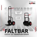 Grafner Klappbare Sackkarre mit 200kg Tragfähigkeit