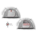High Peak Tunnelzelt Atmos 3 für Festival Camping